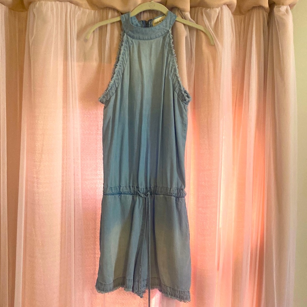 Cloth & stone denim romper